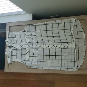 Sleeveless, sheer top by H&M